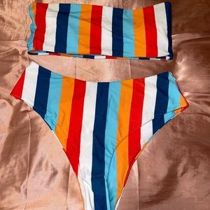 high waisted bikini swimsuit
